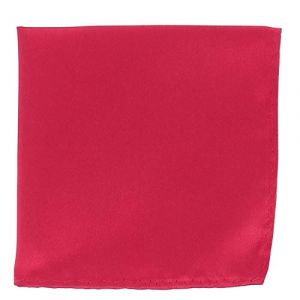 Pochette Costume Rose Framboise - Mouchoir de Poche Homme Rose Framboise - Accessoire Carré Poche de Veste - Mariage, Cérémonie (cravateSlim FR, neuf)