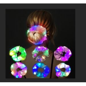 URAQT Couronne de fleurs corde &agrave; cheveux, 6 Pi&egrave;ces Couronne de fleurs LED, Bandeau Garland Bandeau de Fleurs, Fille Headband R&eacute;glable pour F&ecirc;te du Festival de Mariage (withchance, neuf)