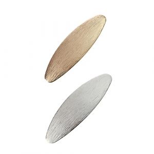 DEARMAMY 2pièces Barrette Cheveux Longue Forme Ellipse Accessoire Décoration Cheveux Femme Pince Lot Barettes Femme Barette (Liiane, neuf)