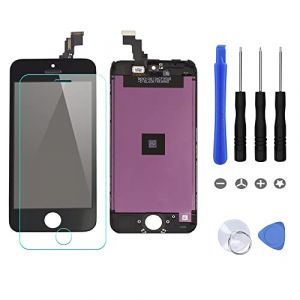 OuiSmart&reg; &Eacute;cran pour iPhone Complet (Noir, iPhone 5C Nu) (SmartParts, neuf)