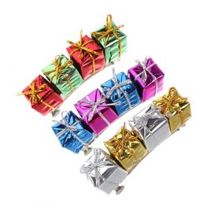 VICASKY 3pi&egrave;ces &Eacute;pingles &agrave; Cheveux de No&euml;l Lot de Barrettes de No&euml;l Accessoires de Coiffure Festifs pour Tenues de Fin Ann&eacute;e Adolescentes et Filles (Micanties, neuf)