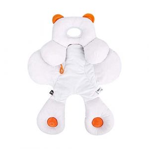 Ruiyan Réducteur Universel Bassinet Siège Support pour Le Cou 2 en 1 Réversible Poussette Coussin Soutien de Voiture Amovible Oreiller Réglable Façonner Oreiller pour Tête Corps Protection (S) (HongHuiLoveYY, neuf)