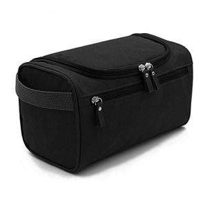 Trousse de Toilette Homme,AOBETAK Grande Sac de Makeup Toilette Imperméable Suspendue,Trousse de Maquillage pour Voyage pour Garcon Femme Hommes,Noir (yefengsheng store, neuf)