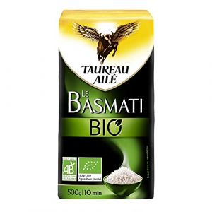 TAUREAU AILE | Taureau Ail&eacute; Riz Basmati Bio 500G | Lot De (3) | livraison offerte (A TA PORTE, neuf)