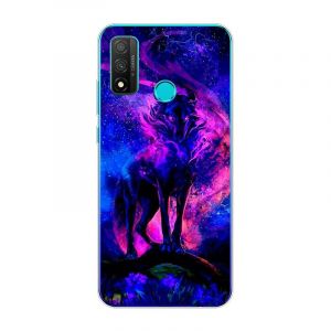 KARTXITAI Coque compatible avec Huawei P Smart 2020 - Coque de protection fine en silicone antichoc - Anti-traces de doigts, anti-rayures et anti-chute - Loup (KARTXITAI, neuf)