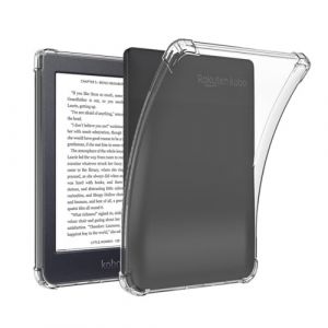 Stianiiie Coque Kobo Clara HD Coins Renforcés Housse 6“pour Kobo Clara HD eReader Clara HD Étui Transparente (Sky Create, neuf)