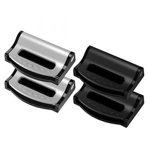 4 Pcs Ajusteur De Ceinture De SéCurité De Voiture, pince ceinture de sécurité voiture, bloque ceinture de securite voiture, Clip De RéGlage De Ceinture De SéCurité, AntidéRapant, RéGlable (UAB LIDMIBI LT, neuf)