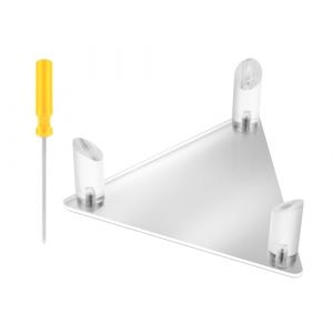 Bewudy Support de basket-ball en acrylique pour ballon de football, support antid&eacute;rapant pour ballons de sport, basket-ball, football, volley-ball, rugby, ballons de rugby (JIESUO, occasion)