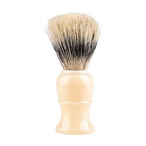 Brosse de sanglier en plastique pour homme - Poils de mousse à raser - Poignée d'entretien (D, taille unique) (CHENQitore, neuf)