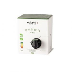 EDERKI - Huile de colza vierge bio 1,5L (Maison EDERKI, neuf)