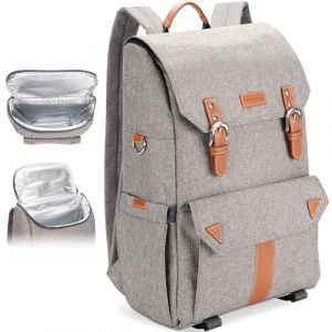 HappyPicnic Sac à Dos Isotherme pour Pique-Nique avec Compartiment Isotherme, Porte-Bouteilles et Grande Couverture de Pique-Nique imperméable (HP2017, neuf)