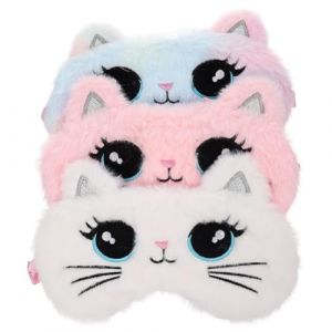 Veemoon 3pièces Masque Yeux Sommeil Opaque Lot Pour Voyages Bandeau Souple Pare Soleil Pratique Cache-yeux Pare-soleil De Sommeil Masque Pour Yeux De Bureau (Quiet Window, neuf)