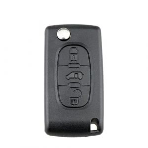 Energy 01 - Coque Clé Compatible Citroen C2 C3 C4 C5 C6 C8 Xsara Picasso Berlingo - Peugeot 207 307 308 407 408 3008 5008 Partner 807 1007 - Fiat ULYSSE (3 Boutons - BERLINGO Partner, VA2 - CE0536) (ENERGY 01, neuf)