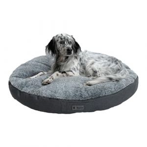 MaxCor Coussin Chien Rond à Mémoire de Forme Orthopédique - Grand Beige Imperméable - Soulage et Préserve Les articulations - Face Hiver et Face été - Ne se déforme Pas et Lavable en Machine (MaxCor, neuf)