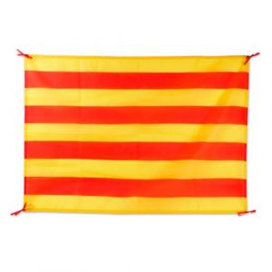BDM Drapeau de la Catalogne, Drapeau Catalan, Grand Drapeau de Catalogne pour intérieur et extérieur, Mesure 100 x 70 cm. (BisuteriaDeModa, neuf)