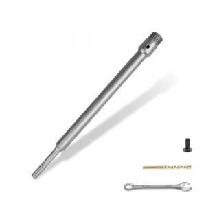 LALAGO 300mm Rallonge pour scie trépan SDS, Manche Rond de 350 mm SDS Plus, SDS Plus Poignée Barre de Connexion, Rallonge SDS Plus, Rallonge SDS Max (Filet fin au pas de 2 mm) (Lalago2022, neuf)