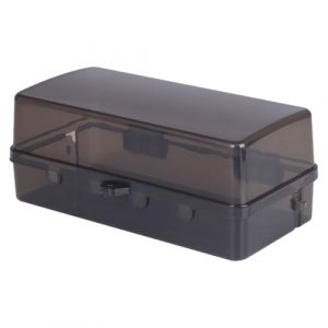 Boîtier de prise murale, Rangement de multiprise extérieure étanche, Boîte de prise multifonctionnelle, résistante à la pluie et aux intempéries, avec serrure, pour guirlandes lumineuses de jardin de (mojita, neuf)