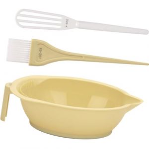 Kit de coloration pour cheveux - Bol de coloration - Fouet - Brosse - Outils de teinture pour cheveux - Bol de coloration pour cheveux - M&eacute;langeur de couleur pour salon de coiffure (huangHUK, neuf)