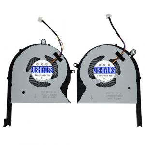 JISHIYUFS Nouveau CPU+GPU Ventilateur de Refroidissement pour Asus ROG Strix GL503GE GL503GE-RS71 GL503GE-ES73 GL503GE-US72 PX703GE GL703GE DC12V 1A FAN (JISHIYUFS, neuf)