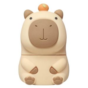 Ulticool - Cl&eacute; USB Capybara 64 Go USB 3.0 &ndash; Design Pratique et &Eacute;l&eacute;gant pour Adolescents, Adultes, Fans d'Animaux et Amateurs de Capybara &ndash; Beige (Ulticool, neuf)