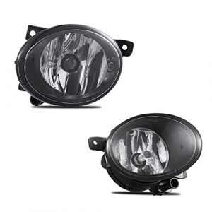 WISGOL Feux anti-brouillard compatibles avec VOLKSWAGEN Transporter/VOLKSWAGEN Multivan T5 09/2009-UP; Une paire de phares antibrouillard lentille claire HB4; VW Transporter/VW Multivan T5 (WISGOL, neuf)