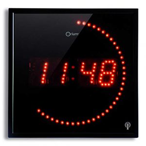Orium Horloge &agrave; LED Radio contr&ocirc;l&eacute;e (Enexo, neuf)