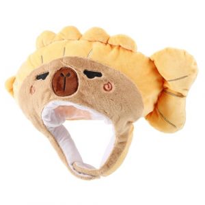 GALPADA Chapeau De Poisson En Peluche Pour Adulte Couvre-chef Pour Fête Carnaval Chapeau De Carnaval En Forme De Poisson (Martin Peng, neuf)