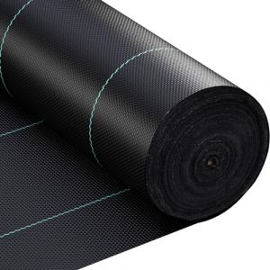VELPAX Toile de Paillage,2x100M Contre Les Mauvais Herbes en 100g/m² Fibres de Polypropylène Tissées Perméable à l'eau, TRésiste Rayons UV, Anti Repousse avec Haute Stabilisation français Robuste (CHASING SONG LIMITED-, neuf)