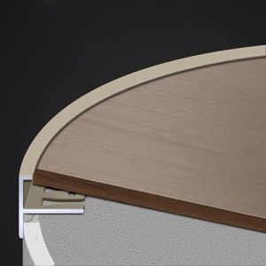 Raouoae Lot De 2 Rails Flexibles En F Pour Carrelage - Profil&eacute; De Bord D'escalier De 135cm Pour S&eacute;curit&eacute; Sur Marches - Protection Durable Avec Meilleure Adh&eacute;rence Pour &Eacute;viter Glissades (carrelage Et B (Raouoae Hardware（品牌已注册，跟卖零容忍，必投诉）, neuf)