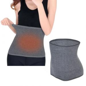 ITODA Unisexe Ceinture Protection Lombaire en Cachemire Ceinture de Soutien Lombaire Reins Chaud Ceinture Abdominale Maintien &eacute;lastique Respirant Soulager Douleur R&eacute;cup&eacute;ration Chirurgicale,Gris,M (ITODAUK, neuf)