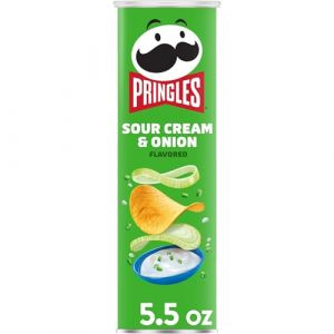 Pringles Sour Cream & Onion Potato Crisps - 5.5oz (Italiaen Gourmet UK Ltd, neuf)