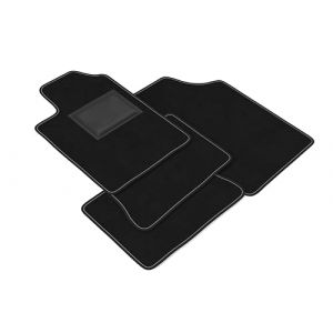 DHCarMats | Tapis de voiture pour Renault Clio 2 de 1998 à 2012 | Tapis de voiture en moquette antidérapante | Intérieur d'habitacle - Kit complet avant et arrière (DH carmats, neuf)