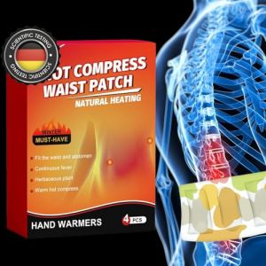  Lot de 4 patchs chauffants,Ceinture Chauffante,Patch chauffant dos,Patch Auto-Chauffant Dos,Nuque et &eacute;paules,Extra Chaud,Autochauffante,Purement Naturel,Patchs Chauffant pour Vert&egrave;bres Tassees (zhijiangzouxianmaoyi, neuf)