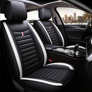 Chemu Ensemble de housses de siège de voiture, en cuir PU, pour Audi X6 A3 A4 A5 A6 Q3 Q5 8P 8V 8L 99%, types de voitures 5 places. (nora Store, neuf)