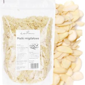 Kuchnia Zdrowia - Amandes effilées - Un délicieux en-cas - Teneur en vitamines et minéraux - Sans additifs - Emballage anti-fuite avec fermeture éclair - Doypack : (1000 Grammes) (NUTRINER, neuf)