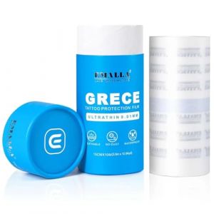 15Cm x 10M GRECE 0.01mm Matt Pansement Tatouage Waterproof Seconde Peau Tatouage Protection Tattoo Second Skin Tattoo Bandage Film Proteg Tatouages (Unihubt, neuf)
