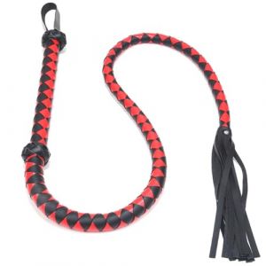 Qikkago Fouet Long Noir Et Rouge -Z (MZeing LLC, neuf)