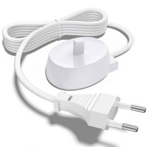 Wanme Chargeur Compatible avec Oral B Braun Model 3757, Replace Pro 3, 2, 1, IO Series 4 3 5 6, 600 700 1000 2000 2900 3000 3900, Genius、IO、Smart、Pro、Vitality (DgYuanLiYuan, neuf)