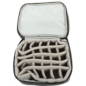 TOVINANNA Étui De Rangement Portable Pour Vernis à Cosmétique Double Couche Avec Compartiments Pour Huile Essentielle Et Accessoires De Manucure (Qieiyi, neuf)
