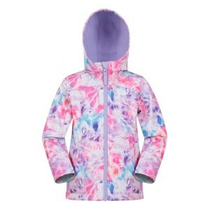 Mountain Warehouse Veste Enfant Exodus Softshell - Coupe-Vent, Imperméable Fille Et Garçon, Veste Polaire Unisexe, Veste À Capuche Conçue pour Sport Et Voyage Rose Vif 5-6 Ans (Mountain Warehouse, neuf)