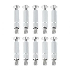 Piton Douille R&eacute;tractable | pour Fixation b&acirc;che Couverture de Piscine sur Plage b&eacute;ton ou dallage | Alu/INOX | Lot de 10 pi&egrave;ces - POOLCO (POOLCO, neuf)