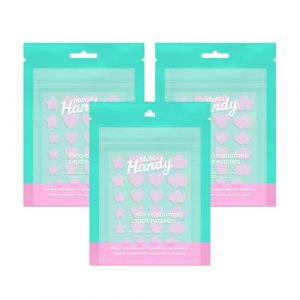 Patchs Boutons - Traitement Naturel Anti-Bouton et Acn&eacute; - 24 Patchs x 3 - Acide Salicylique et Huile Essentielle d&rsquo;Arbre &agrave; Th&eacute; (Merci Handy, neuf)