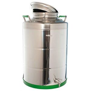 Belvivere - Fût soudé, 50 litres + robinet (TRE.I, neuf)