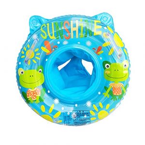 Bouée Flottante Gonflable avec siège pour bébé/Enfant de 6 à 36 Mois, 50 cm (Grenouille)… (YYU Stock fun, neuf)