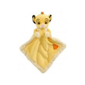 Peluche Simba Roi Lion 17 x 17 cm - Hauteur de la Peluche : 7 cm Set Doudou Enfant - avec Carte Tigre - bébé Cadeau Naissance (cavernedesjouets, neuf)