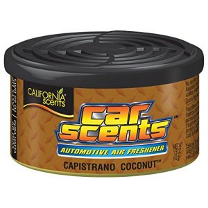 California Car Scents CCS1216CTMC California Scents D&eacute;sodorisant Capistrano Coconut Marron (QF Shop, neuf)