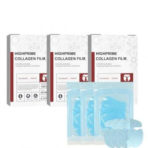 Masque au Collagène Pur,Masque au Collagène Fondant,Masque de Remplacement au Collagène Soluble avec Collagène Hydrolysé, Prévient les Ridules,Protège la Peau des Femmes. (3PCS) (⭐⭐⭐⭐⭐Generic(5-12 jours Arrivé), neuf)
