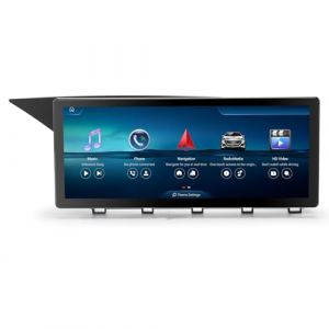 Erisin Qualcomm 10.25" 8-Core 4GB+64GB Android 14 Autoradio Bluetooth GPS Navi pour Mercedes-Benz Classe GLK X204 2009-2012 NTG 4.0 Supporte IPS &Eacute;cran tactile DAB+ CarPlay Android Auto DSP WiFi Canbus (ErisinofficialDVD, neuf)