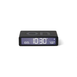 Lexon Flip Classic réveil Matin Lumineux, réversible avec Faces on Off et Fonction Snooze, à écran LCD et Lumière Tactile, Rechargeable par USB-C - Noir (LEXON DESIGN, neuf)