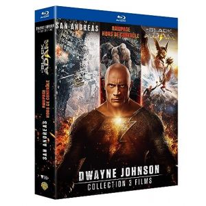 Dwayne Johnson - Coffret 3 Films : San Andreas + Rampage + Black Adam [Blu-ray] (Amagaz06, neuf)